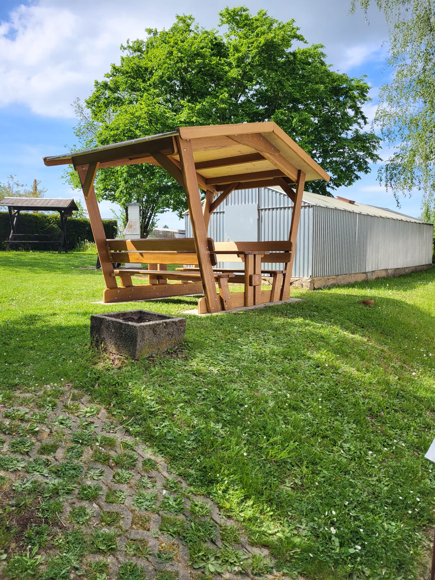 Sitzgruppe Waldschänke "Klaus" Eiche